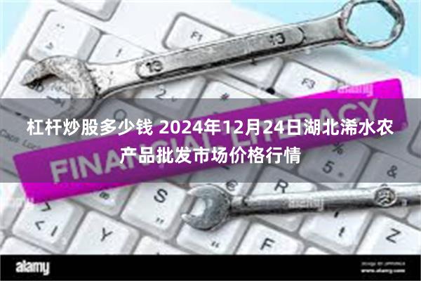 杠杆炒股多少钱 2024年12月24日湖北浠水农产品批发市场价格行情