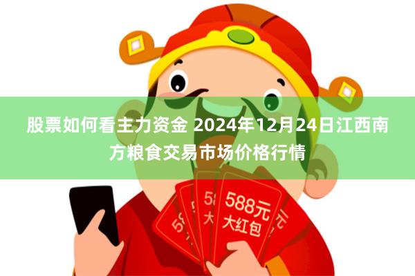 股票如何看主力资金 2024年12月24日江西南方粮食交易市场价格行情